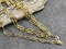 Vacuum Plated (Gold) 304 Stainless Steel 21K Plated Cable Chain 11x5mm